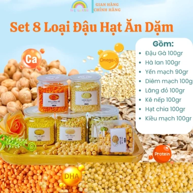 Combo Hạt Dinh Dưỡng Bé Ăn Dặm 6 Tháng - Bổ Sung Đầy Đủ, Giá Ưu Đãi 79.000 VND 3 Combo Hạt Dinh Dưỡng Bé Ăn Dặm 6 Tháng - Bổ Sung Đầy Đủ, Giá Ưu Đãi 79.000 VND 3