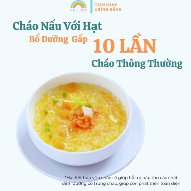 Combo Hạt Dinh Dưỡng Bé Ăn Dặm 6 Tháng - Bổ Sung Đầy Đủ, Giá Ưu Đãi 79.000 VND