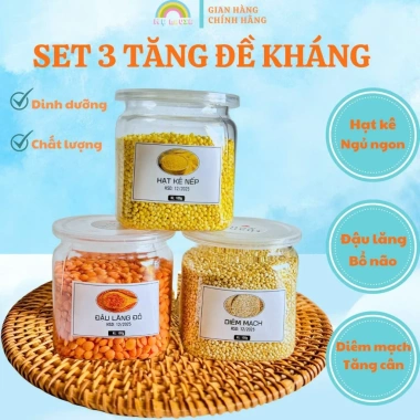 Combo Hạt Dinh Dưỡng Bé Ăn Dặm 6 Tháng - Bổ Sung Đầy Đủ, Giá Ưu Đãi 79.000 VND