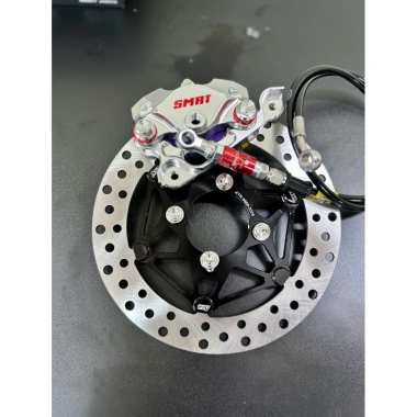 Combo Heo Smrt 2 Pis + Pas CNC, Đĩa ATR 220mm, Dây Dầu Ngắt, Full Ốc - 2,150,000₫