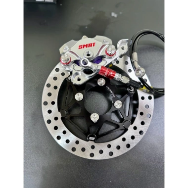 Combo Heo Smrt 2 Pis + Pas CNC, Đĩa ATR 220mm, Dây Dầu Ngắt, Full Ốc - 2,150,000₫