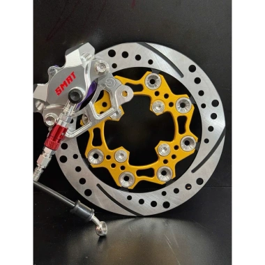 Combo Heo Smrt 2pis, Pas CNC, Đĩa Hylos 220mm, Dây Dầu Ngắt, Full Ốc Salay - Giá ưu đãi 2,150,000₫