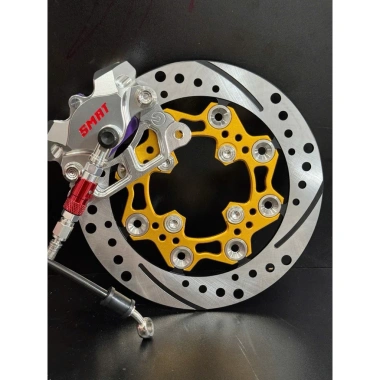 Combo Heo Smrt 2pis, Pas CNC, Đĩa Hylos 220mm, Dây Dầu Ngắt, Full Ốc Salay - Giá ưu đãi 2,150,000₫