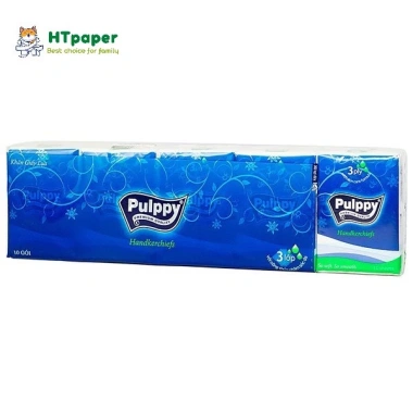Combo Hỏa Tốc 5 Lốc 50 Gói Khăn Giấy Mini Pulppy HTpaper 10 Tờ x3 Lớp Mềm Mại - Giá Ưu Đãi 155k 7