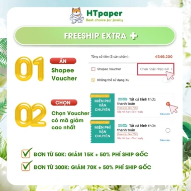 Combo Hỏa Tốc 5 Lốc 50 Gói Khăn Giấy Mini Pulppy HTpaper 10 Tờ x3 Lớp Mềm Mại - Giá Ưu Đãi 155k 8