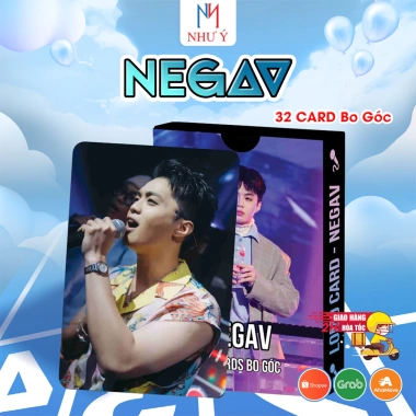 Combo Hộp 33 Lá Hologram NE.GAV - Bo Góc 2 Mặt Có Chữ Ký, Giá khuyến mại 30.000 VND