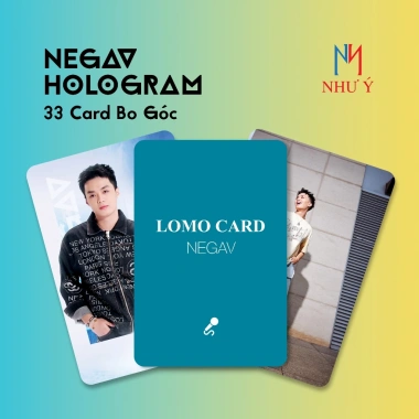 Combo Hộp 33 Lá Hologram NE.GAV - Bo Góc 2 Mặt Có Chữ Ký, Giá khuyến mại 30.000 VND