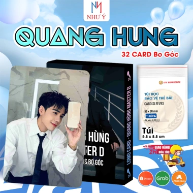 Combo Hộp 33 Lá Hologram QUANG HÙNG VER 3 Bo Góc 2 Mặt Có Chữ Ký - 30.000