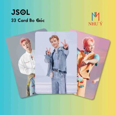 Combo Hộp 33 Lá Thần Tượng Idol JSOL - Bo Góc 2 Mặt Có Chữ Ký, Giá ưu đãi 30.000