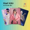 Combo Hộp 33 Lá Thần Tượng Idol Pháp Kiều Bo Góc 2 Mặt Có Chữ Ký Giá 30.000 4
