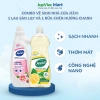 Combo JeeVi 1.000ml Nước Lau Sàn + 750ml Nước Rửa Chén - Nhà Sạch, Bát Sáng Bóng, Giá 58k 5