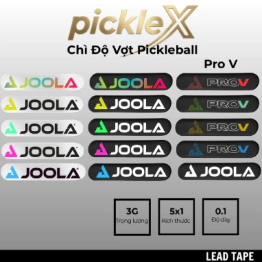 Combo Joola Pickleball 2-4-6 miếng chì độ vợt - Giá chỉ 35.000đ, tiết kiệm ngay