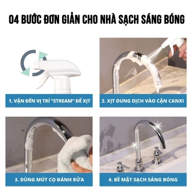 Combo Juliplus Siêu Tẩy Cặn Canxi Nhà Tắm và Dầu Mỡ Nhà Bếp - Dung Dịch Đa Năng Siêu Sạch, Giá Ưu Đãi 179.000₫
