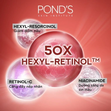 Combo Kem Dưỡng Da Pond's Chống Lão Hóa Ngày Đêm, Sữa Rửa Mặt 90g/45g/45g - Giá tốt