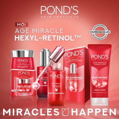 Combo Kem Dưỡng Da Pond's Chống Lão Hóa Ngày Đêm, Sữa Rửa Mặt 90g/45g/45g - Giá tốt