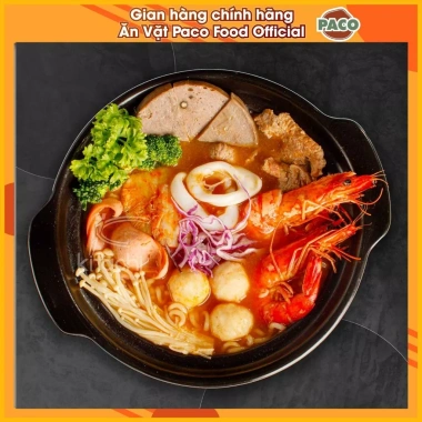 Combo Kèm Nồi Lẩu Điện 10 Gói Mì Cay + Bột Súp Độc Quyền Paco - Chuẩn Vị Quán, Tiện Lợi Nấu Tại Nhà 249.000₫ 4