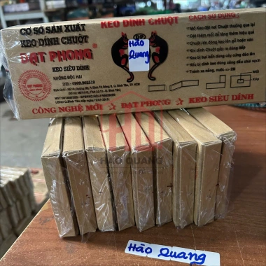 Combo Keo Dính Chuột Đạt Phong - Dính Chắc, Không Độc Hại, Dùng Nội - Ngoại
