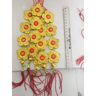 Combo khánh liễn 10-20 cành trang trí Tết cho cây mai, đào, quất - Giá chỉ 45.000₫ (giá gốc 57.150)