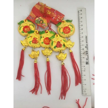 Combo khánh liễn 10-20 cành trang trí Tết cho cây mai, đào, quất - Giá chỉ 45.000₫ (giá gốc 57.150)