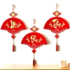 Combo Khánh Quạt Nhung Chữ Tết Phúc Lộc Thọ Đỏ May Mắn - BigLove Giá 29.000 2