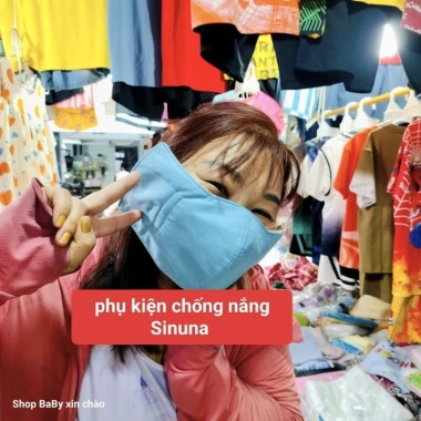 Combo khẩu trang vải cao cấp 3 lớp che tai, chống nắng, gió lùa - Giá chỉ 38.000đ 2
