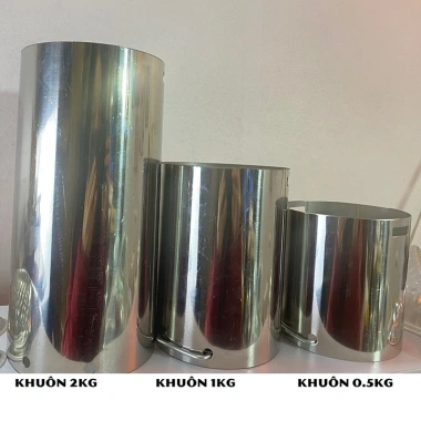 Combo khuôn làm giò cao cấp 0,5‑2kg – Đa kích thước, giá chỉ 40.000 VND