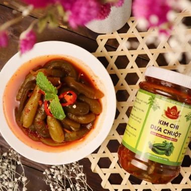 Combo Kim Chi Dưa Chuột 500g+ Cà Pháo 500g+ Sốt Ớt Rim - Giá chỉ 119k TiPiKay Shop