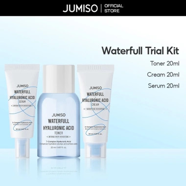 Combo Kit Waterfull Hyaluronic Acid Cấp ẩm sâu, làm dịu da nhạy cảm, phục hồi da treatment chỉ 285.000₫