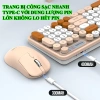 Combo K‑Snake WK300: Bàn phím & chuột không dây, nút tròn, 2.4G + Bluetooth, 554.000₫ 3