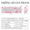 Combo K‑Snake WK300: Bàn phím & chuột không dây, nút tròn, 2.4G + Bluetooth, 554.000₫ 9