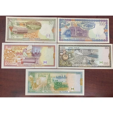 Combo Kỷ Niệm Sưu Tầm Lì Xì Tết Syria 1.998 UNC Quà Tặng Độc Đáo Giá 285.000 VND