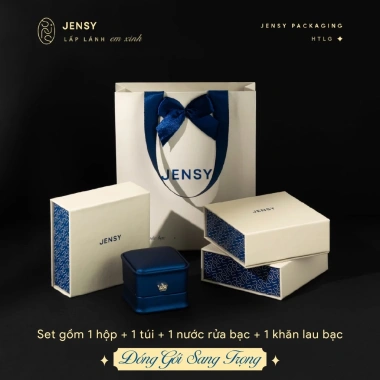 Combo Lắc Tay Trăng Sao Đá Opal Bạc 925 Cao Cấp JENSY Magnolia - Vòng Tay Nữ Ưu Đãi 746k
