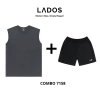 Combo LADOS-7.158 áo thun tanktop 3 lỗ + short đùi dù nam - Thể thao, chạy bộ, gym - 199.000₫ 4