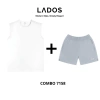 Combo LADOS-7.158 áo thun tanktop 3 lỗ + short đùi dù nam - Thể thao, chạy bộ, gym - 199.000₫ 5