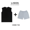 Combo LADOS-7.158 áo thun tanktop 3 lỗ + short đùi dù nam - Thể thao, chạy bộ, gym - 199.000₫ 6