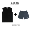 Combo LADOS-7.158 áo thun tanktop 3 lỗ + short đùi dù nam - Thể thao, chạy bộ, gym - 199.000₫ 9