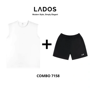 Combo LADOS-7.158 áo thun tanktop 3 lỗ + short đùi dù nam - Thể thao, chạy bộ, gym - 199.000₫ 10 Combo LADOS-7.158 áo thun tanktop 3 lỗ + short đùi dù nam - Thể thao, chạy bộ, gym - 199.000₫ 10