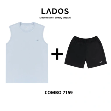 Combo LADOS-7.159 áo thun tanktop 3 lỗ + đùi dù nam tập gym chạy bộ giá 171.000đ 2 Combo LADOS-7.159 áo thun tanktop 3 lỗ + đùi dù nam tập gym chạy bộ giá 171.000đ 2