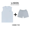 Combo LADOS-7.159 áo thun tanktop 3 lỗ + đùi dù nam tập gym chạy bộ giá 171.000đ 5