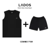Combo LADOS-7.159 áo thun tanktop 3 lỗ + đùi dù nam tập gym chạy bộ giá 171.000đ 9