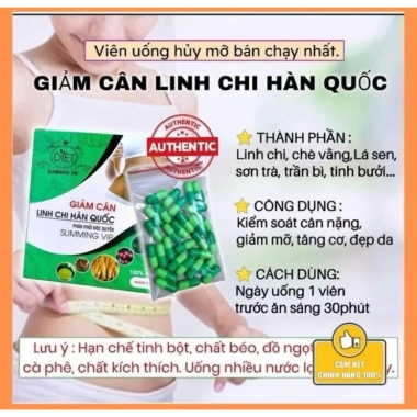 Combo Linh Chi HQ + Detox Trái Cây Chính Hãng - Giảm Cân Thải Độc Giá 259.000 5