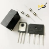 Combo Linh Kiện Sửa Công Suất Bếp Từ IGBT H25R1.203, GBJ2.510, Tụ MKP 5UF Nằm, Cầu Chì 12A - Giá ưu đãi 53.000 3