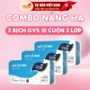 Combo Live Kol 3 Bịch Giấy Vệ Sinh Posy 10 Cuộn 3 Lớp Lõi/Không Lõi - 260k