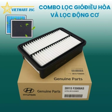 Combo Lọc Gió Điều Hòa PM2.5 Than - Lọc Bụi, Động Cơ Vinal và Viemart Jsc 85.100đ 3