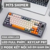 Combo Mantech M75 Silent Không Dây Bluetooth 2.4GHz + Chuột LED RGB Pin Sạc Siêu Trâu Giá 489.000₫ 10