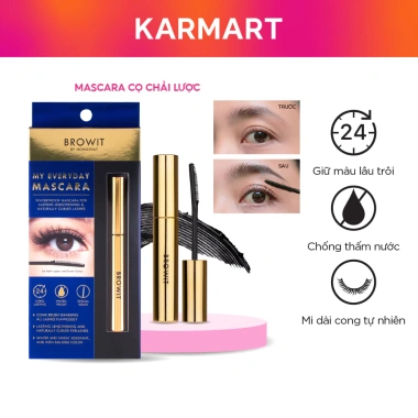 Combo Mascara Chống Nước Everyday + Setting EyeBrow Dark Caramel - Giá 208.000 VND 2