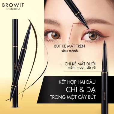 Combo Mascara My Everyday + Bút kẻ mắt Duo Eyeliner Black - Độ dài, bám chắc, giá chỉ 245.000₫ 7