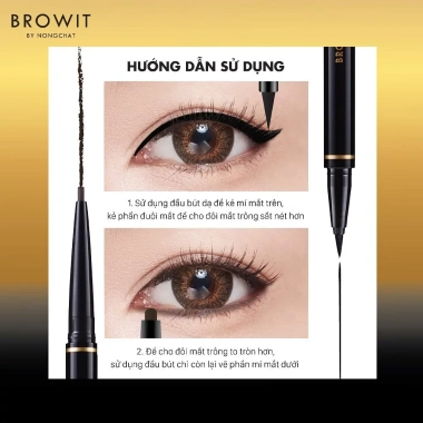 Combo Mascara My Everyday + Bút kẻ mắt Duo Eyeliner Black - Độ dài, bám chắc, giá chỉ 245.000₫ 8