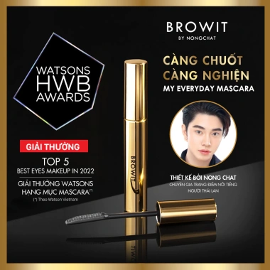 Combo Mascara Nongchat My Everyday và Kẻ Mắt Aurora Long Stay - Lông mi dày, mắt lâu trôi, giá ưu đãi 254k 3