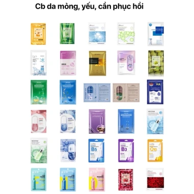 Combo mặt nạ trái cây mix cấp ẩm, trắng da, giảm thâm nám - chỉ 120k 3